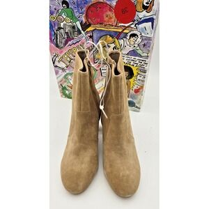 New Jeffrey Campbell PRIANA Suede Leather Booties size 8 MSRP: $145